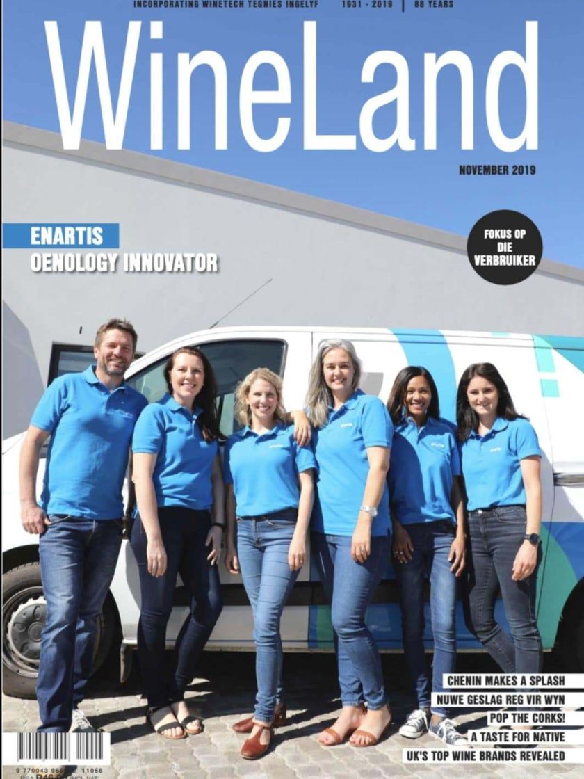 Wineland Magazine November 2019 — cover
