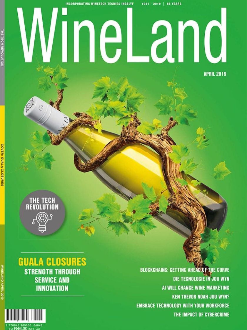 Wineland Magazine Apr 2019 — cover