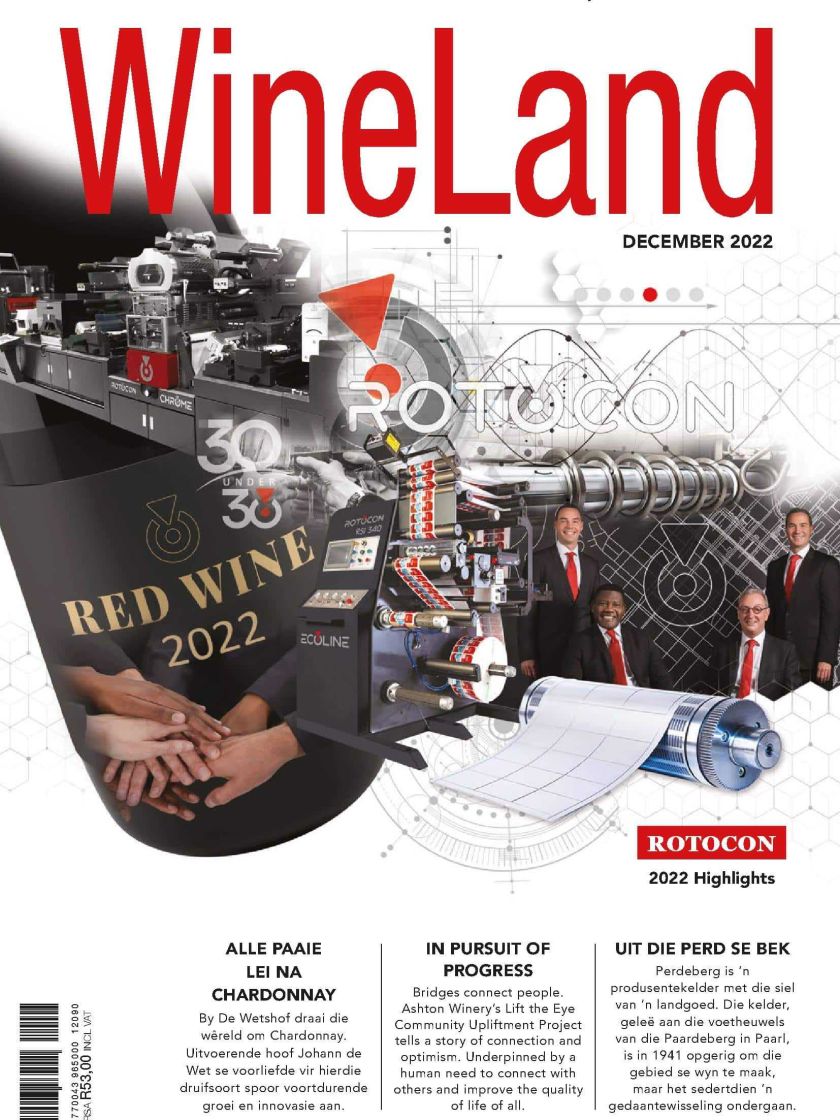 Wineland December 2022 — cover