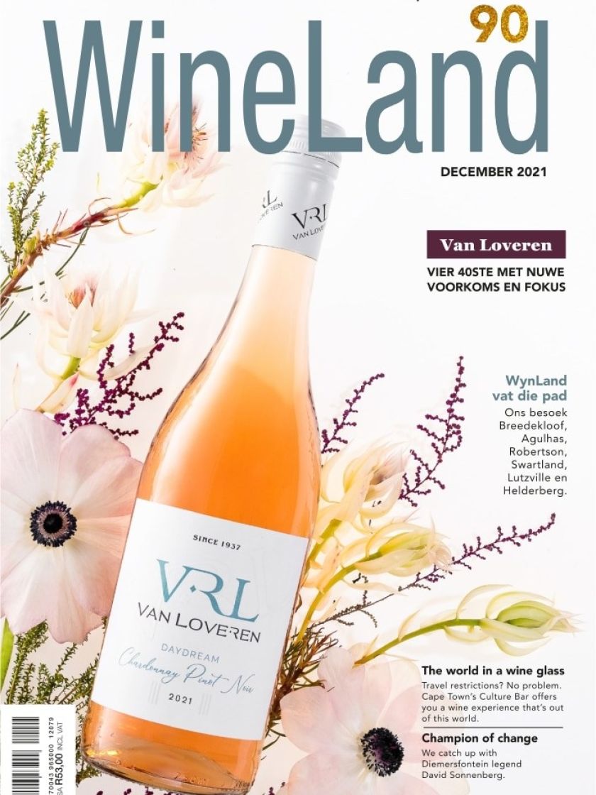 Wineland Magazine December 2021 — cover
