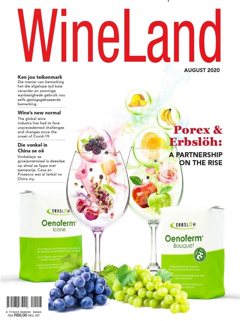 Wineland Magazine August 2020 — cover