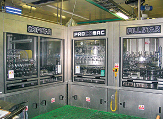 The scheduling for wine bottling