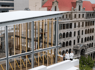 Tempelhoff goes downtown and sky-high with the launch of FYN