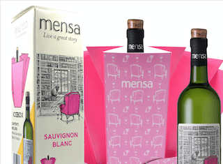 Innovative Mensa gift pack unfolds as a nifty ice bucket