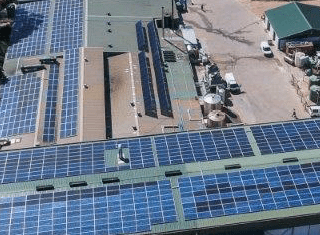 Fairview, a shining example of the power of solar