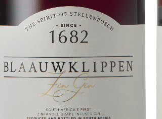 Blaauwklippen brings signature Zinfandel wine into new gin range