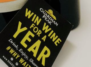 WIN wine for a year with Guardian Peak