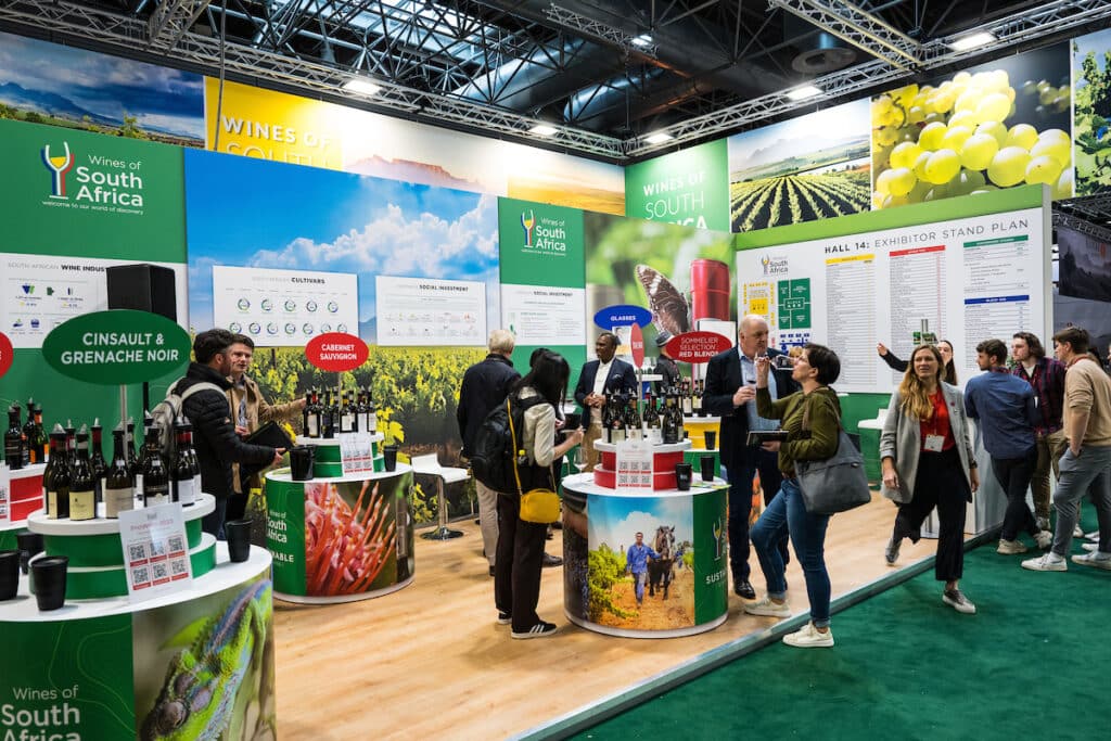 The WoSA Pavilion at ProWein in Düsseldorf