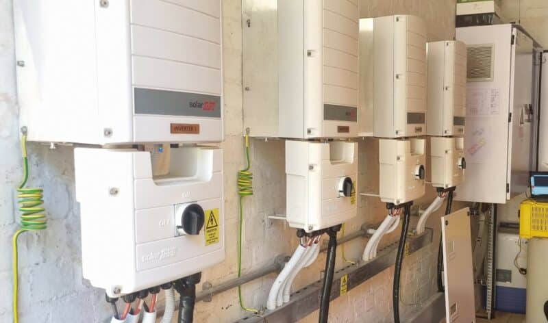 The battery installation at Klein Constantia