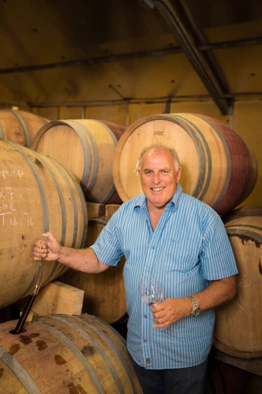 Boplaas owner and cellarmaster Carel Nel