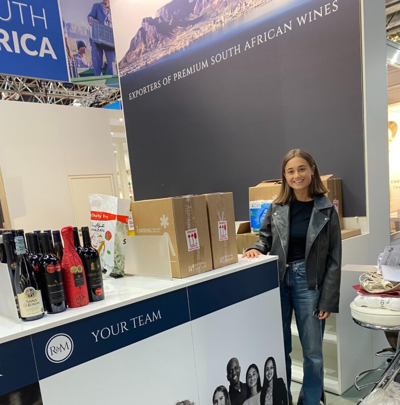 Julia Joubert at ProWein earlier this year.